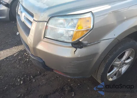 2006 Honda Pilot Lx из США, поврежденный, VIN 5FNYF281X6B029526